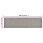 vidaXL Alfombra de cocina lavable terciopelo dibujo rombos 45x150 cm vidaXL Alfombra de cocina lavable terciopelo dibujo rombos 45x150 cm