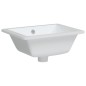 vidaXL Lavabo de baño rectangular cerámica blanco 39x30x18,5 cm vidaXL Lavabo de baño rectangular cerámica blanco 39x30x18,5 cm