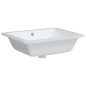 vidaXL Lavabo de baño rectangular cerámica blanco 50x40,5x18,5 cm vidaXL Lavabo de baño rectangular cerámica blanco 50x40,5x18,5 cm