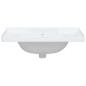 vidaXL Lavabo de baño rectangular cerámica blanco 71x48x23 cm vidaXL Lavabo de baño rectangular cerámica blanco 71x48x23 cm