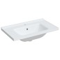 vidaXL Lavabo de baño rectangular cerámica blanco 81x48x19,5 cm vidaXL Lavabo de baño rectangular cerámica blanco 81x48x19,5 cm