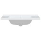 vidaXL Lavabo de baño rectangular cerámica blanco 81x48x19,5 cm vidaXL Lavabo de baño rectangular cerámica blanco 81x48x19,5 cm