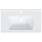 vidaXL Lavabo de baño rectangular cerámica blanco 81x48x19,5 cm vidaXL Lavabo de baño rectangular cerámica blanco 81x48x19,5 cm
