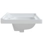 vidaXL Lavabo de baño rectangular cerámica blanco 91,5x48x23 cm vidaXL Lavabo de baño rectangular cerámica blanco 91,5x48x23 cm