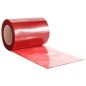 vidaXL Tira de cortina para puertas PVC rojo 300x2,6 mm 25 m vidaXL Tira de cortina para puertas PVC rojo 300x2,6 mm 25 m