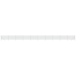 vidaXL Cerca de alambre plateado 1,8x25 m