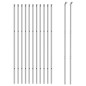 vidaXL Cerca de alambre plateado 1,8x25 m vidaXL Cerca de alambre plateado 1,8x25 m