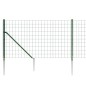 vidaXL Cerca de alambre con pinchos de anclaje verde 1x25 m vidaXL Cerca de alambre con pinchos de anclaje verde 1x25 m