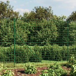 vidaXL Cerca de alambre con brida verde 1,8x25 m