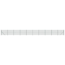 vidaXL Cerca de alambre con brida verde 1,8x25 m