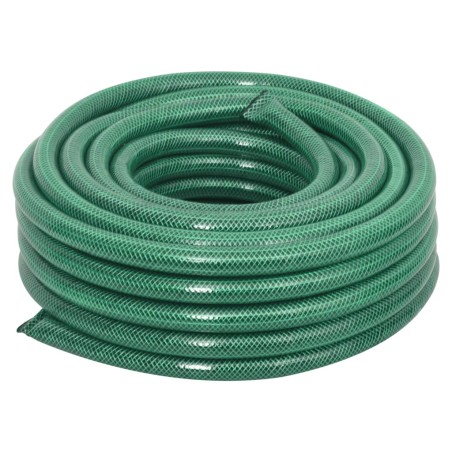 vidaXL Manguera de jardín PVC verde 23,5 mm 30 m
