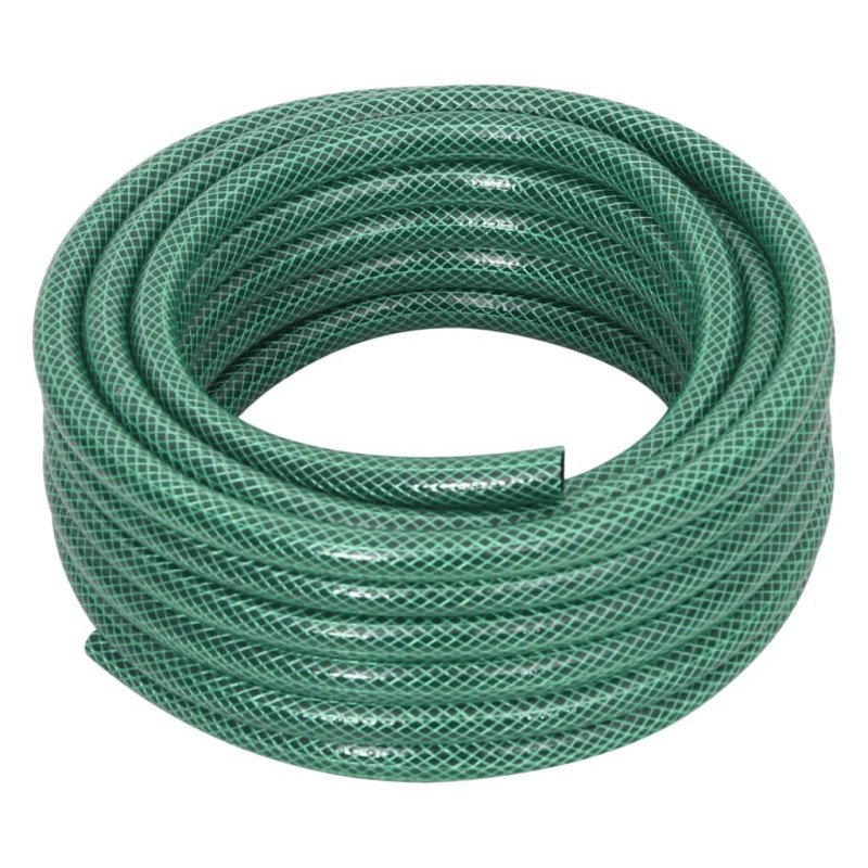 vidaXL Manguera de jardín PVC verde 15,6 mm 10 m vidaXL Manguera de jardín PVC verde 15,6 mm 10 m
