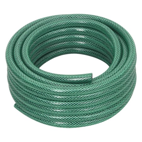 vidaXL Manguera de jardín PVC verde 15,6 mm 10 m