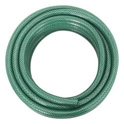 vidaXL Manguera de jardín PVC verde 15,6 mm 10 m