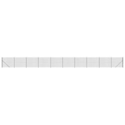 vidaXL Cerca de alambre con brida gris antracita 1,8x25 m