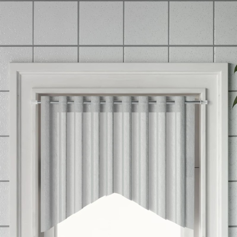 vidaXL Rieles de cortina 2 uds aluminio blanco y plateado 40-60 cm vidaXL Rieles de cortina 2 uds aluminio blanco y plateado 40-60 cm