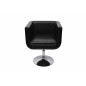 vidaXL Taburete de bar 2 unidades cuero artificial negro vidaXL Taburete de bar 2 unidades cuero artificial negro