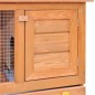 vidaXL Casa de animales pequeños jaula conejera 1 puerta madera vidaXL Casa de animales pequeños jaula conejera 1 puerta madera
