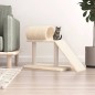 vidaXL Rascador para gatos con túnel y escalera color crema 55,5 cm vidaXL Rascador para gatos con túnel y escalera color crema 55,5 cm