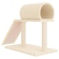 vidaXL Rascador para gatos con túnel y escalera color crema 55,5 cm vidaXL Rascador para gatos con túnel y escalera color crema 55,5 cm