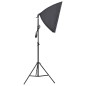 vidaXL Kit de estudio fotográfico con softbox y fondo vidaXL Kit de estudio fotográfico con softbox y fondo