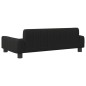 vidaXL Cama para perros de cuero sintético negra 90x53x30 cm vidaXL Cama para perros de cuero sintético negra 90x53x30 cm