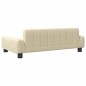 vidaXL Cama para perros de tela crema 90x53x30 cm vidaXL Cama para perros de tela crema 90x53x30 cm