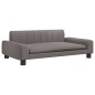 vidaXL Cama para perros de tela gris taupe 90x53x30 cm vidaXL Cama para perros de tela gris taupe 90x53x30 cm