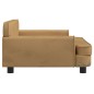 vidaXL Cama para perros de terciopelo marrón 90x53x30 cm vidaXL Cama para perros de terciopelo marrón 90x53x30 cm
