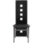 vidaXL Conjunto de comedor de cinco piezas negro vidaXL Conjunto de comedor de cinco piezas negro