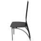 vidaXL Conjunto de comedor de cinco piezas negro vidaXL Conjunto de comedor de cinco piezas negro