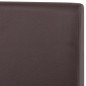 vidaXL Sillas y mesa de comedor 7 pzas roble y cuero artificial marrón