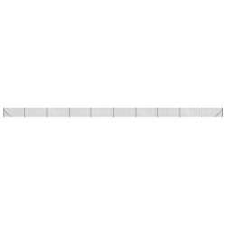 vidaXL Cerca de alambre con brida gris antracita 0,8x25 m