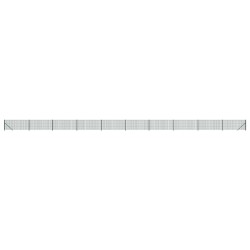 vidaXL Cerca de alambre con brida verde 1,1x25 m