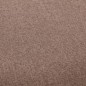 vidaXL Taburetes de cocina 2 unidades tela gris taupe vidaXL Taburetes de cocina 2 unidades tela gris taupe