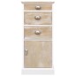 vidaXL Armario auxiliar de madera de paulownia 38x28x86 cm vidaXL Armario auxiliar de madera de paulownia 38x28x86 cm