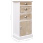 vidaXL Armario auxiliar de madera de paulownia 38x28x86 cm vidaXL Armario auxiliar de madera de paulownia 38x28x86 cm