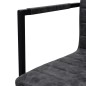 vidaXL Sillas de comedor voladizas 2 unidades cuero sintético negro vidaXL Sillas de comedor voladizas 2 unidades cuero sintético negro