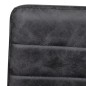 vidaXL Sillas de comedor voladizas 2 unidades cuero sintético negro vidaXL Sillas de comedor voladizas 2 unidades cuero sintético negro