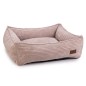 Designed by Lotte Cesta para perros estriada rosa 65x60x20 cm Designed by Lotte Cesta para perros estriada rosa 65x60x20 cm