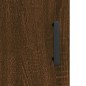 vidaXL Aparador alto madera contrachapada marrón roble 69,5x34x180 cm vidaXL Aparador alto madera contrachapada marrón roble 69,5x34x180 cm