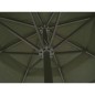 vidaXL Sombrilla de aluminio con base portátil verde vidaXL Sombrilla de aluminio con base portátil verde