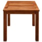 vidaXL Tumbona con mesita 2 unidades madera maciza acacia y textilene vidaXL Tumbona con mesita 2 unidades madera maciza acacia y textilene
