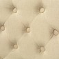 vidaXL Sillas de comedor 4 unidades tela color crema vidaXL Sillas de comedor 4 unidades tela color crema