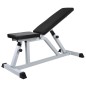 vidaXL Banco de musculación con pesas y mancuernas 60,5 kg vidaXL Banco de musculación con pesas y mancuernas 60,5 kg