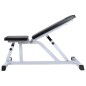 vidaXL Banco de musculación con pesas y mancuernas 60,5 kg vidaXL Banco de musculación con pesas y mancuernas 60,5 kg