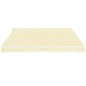 vidaXL Toldo plegable de operación manual 400 cm crema vidaXL Toldo plegable de operación manual 400 cm crema