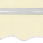 vidaXL Toldo plegable de operación manual 400 cm crema vidaXL Toldo plegable de operación manual 400 cm crema