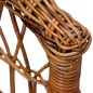 vidaXL Sillas de jardín 2 unidades ratán natural marrón vidaXL Sillas de jardín 2 unidades ratán natural marrón