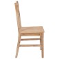 vidaXL Sillas de comedor 6 unidades madera maciza de acacia vidaXL Sillas de comedor 6 unidades madera maciza de acacia